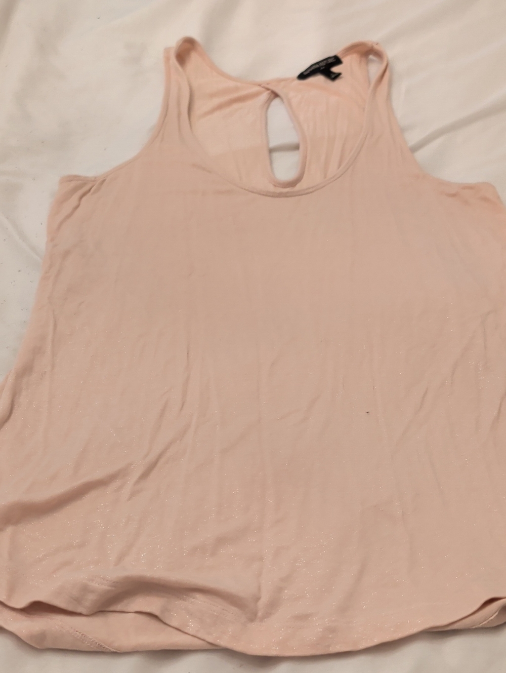 Banana Republic Light Peace Sleeveless Keyhole Tank